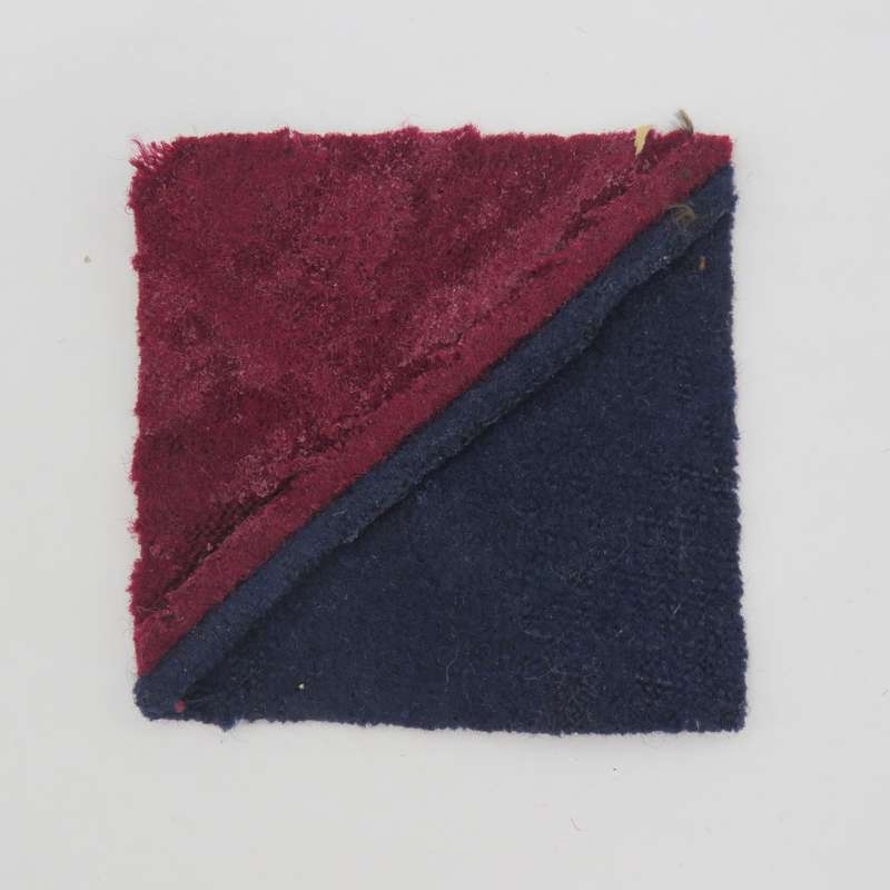 Royal Divisional Artillery helmet pith flash