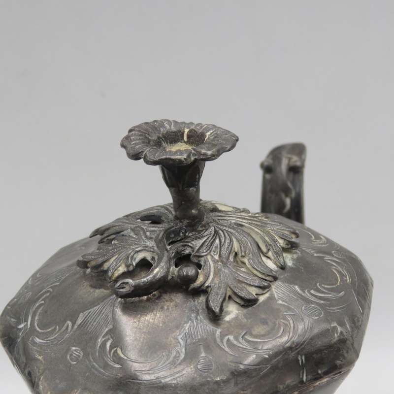 Antique Britannica Metal coffee pot