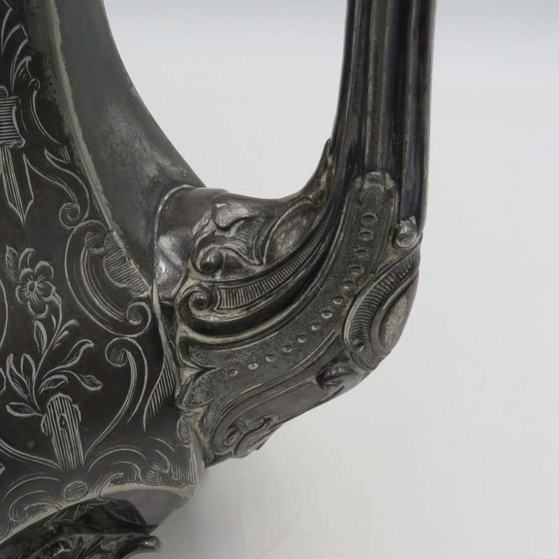 Antique Britannica Metal coffee pot