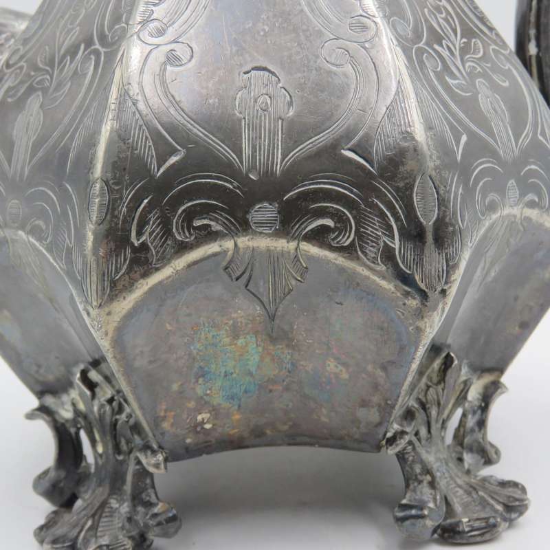 Antique Britannica Metal coffee pot