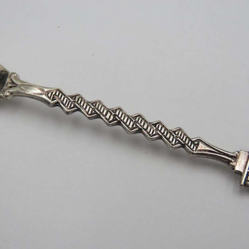 Set of 6 Vintage EPNS Dutch coffee spoons