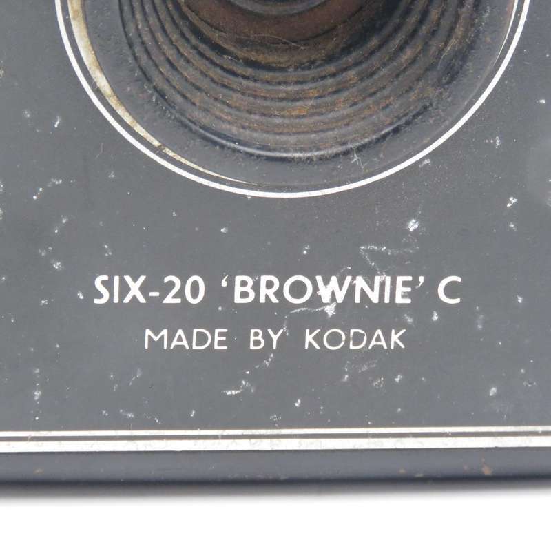 Vintage Kodak six-20 Brownie C box camera