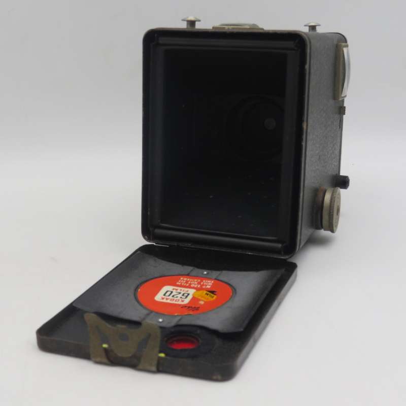 Vintage Kodak six-20 Brownie C box camera