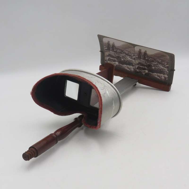 Antique Fine Art photographics stereoscope viewer