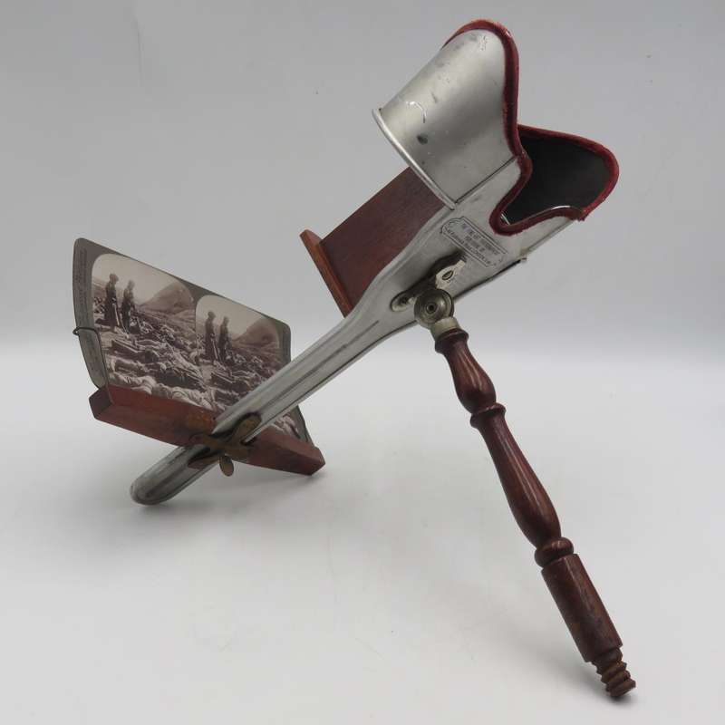 Antique Fine Art photographics stereoscope viewer
