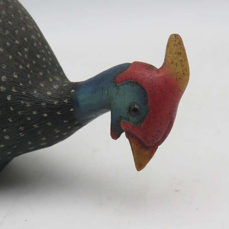Feathers Crowned Guineafowl Limited edition figurine - #653 of 5000 - in box