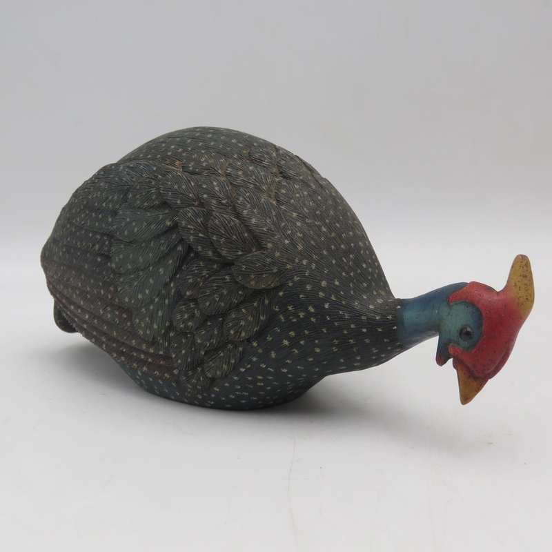 Feathers Crowned Guineafowl Limited edition figurine - #653 of 5000 - in box