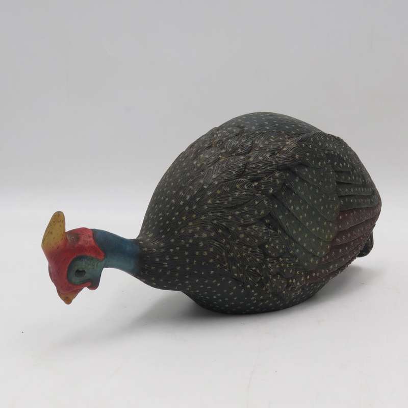 Feathers Crowned Guineafowl Limited edition figurine - #653 of 5000 - in box