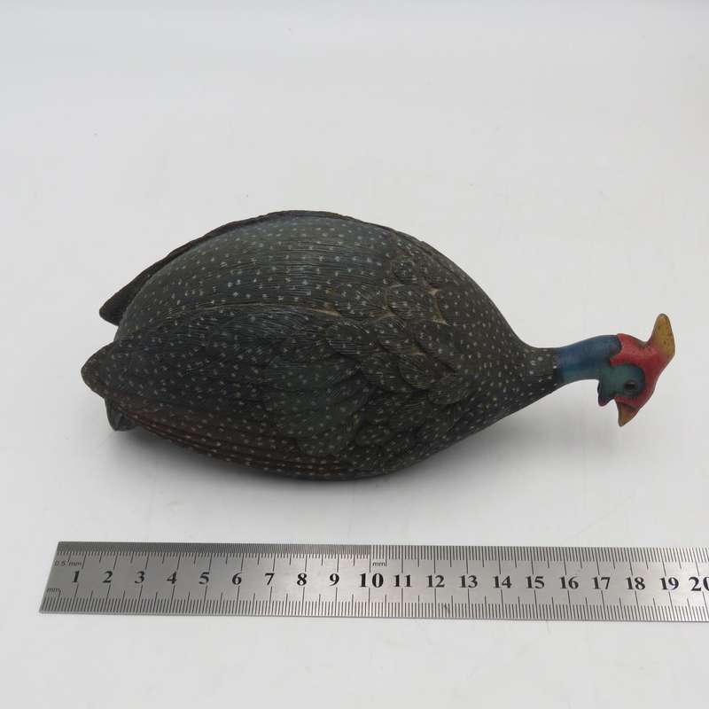 Feathers Crowned Guineafowl Limited edition figurine - #653 of 5000 - in box