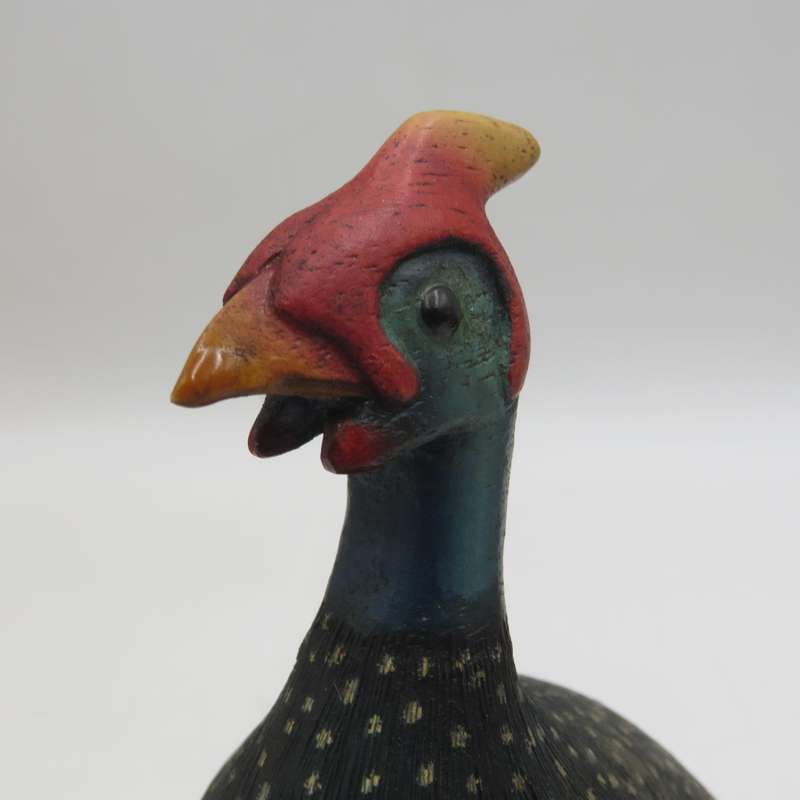 Feathers Crowned Guineafowl Limited edition figurine - #653 of 5000 - in box