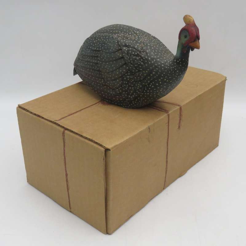 Feathers Crowned Guineafowl Limited edition figurine - in box