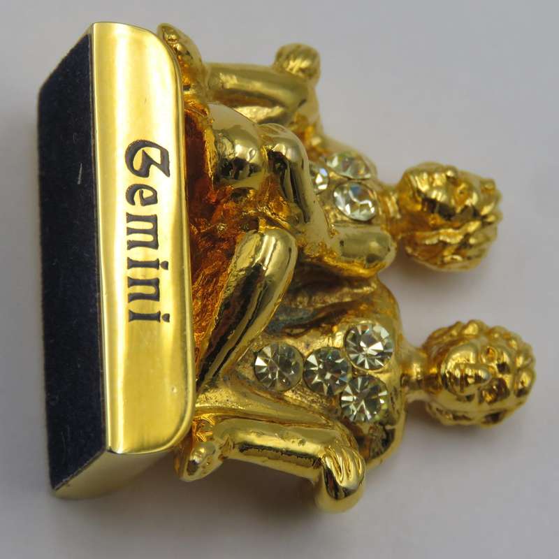 Crystal Temptations Jewelled Zodiacs Gemini figurine