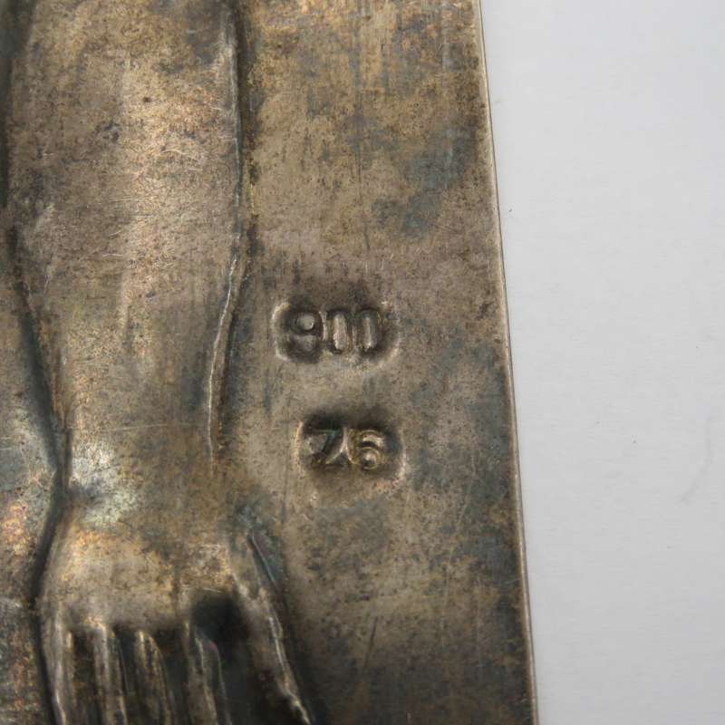 Lot of 5 Greek Orthodox Tamata plaques - used to pray for a subject of healing - 800 and 900 Purity