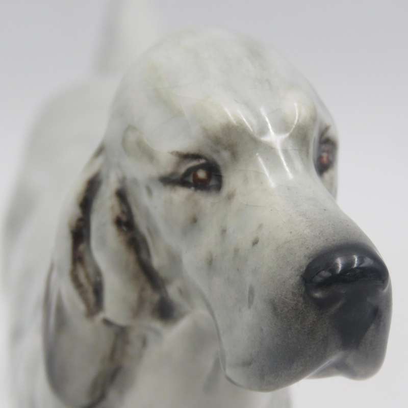 Vintage Beswick English Setter porcelain dog figurine