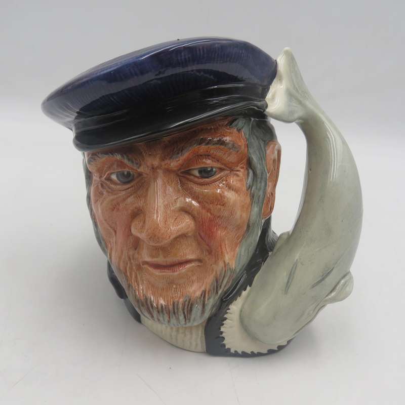 Vintage Royal Doulton Captain Ahab toby jug