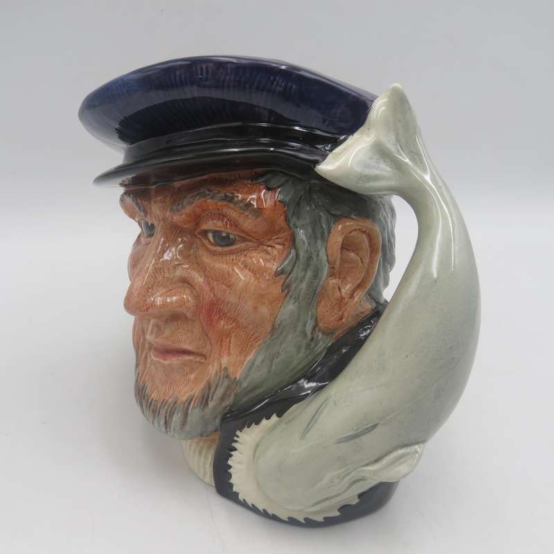 Vintage Royal Doulton Captain Ahab toby jug