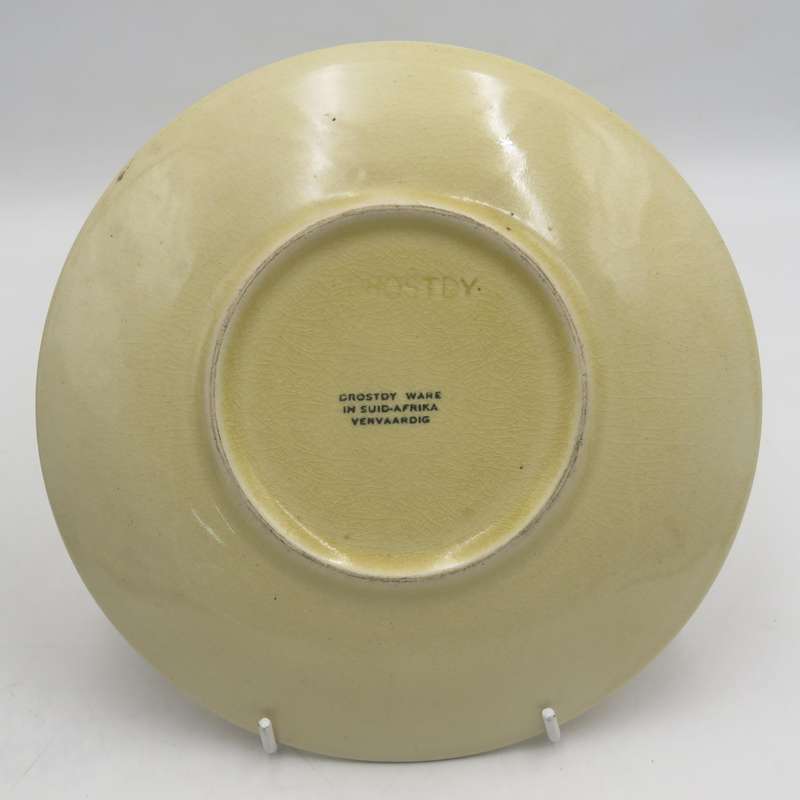 Die kindermonument - Bloemfontein - Paneel Petrus Bezuidenhout porcelain plate - Drostdy ware