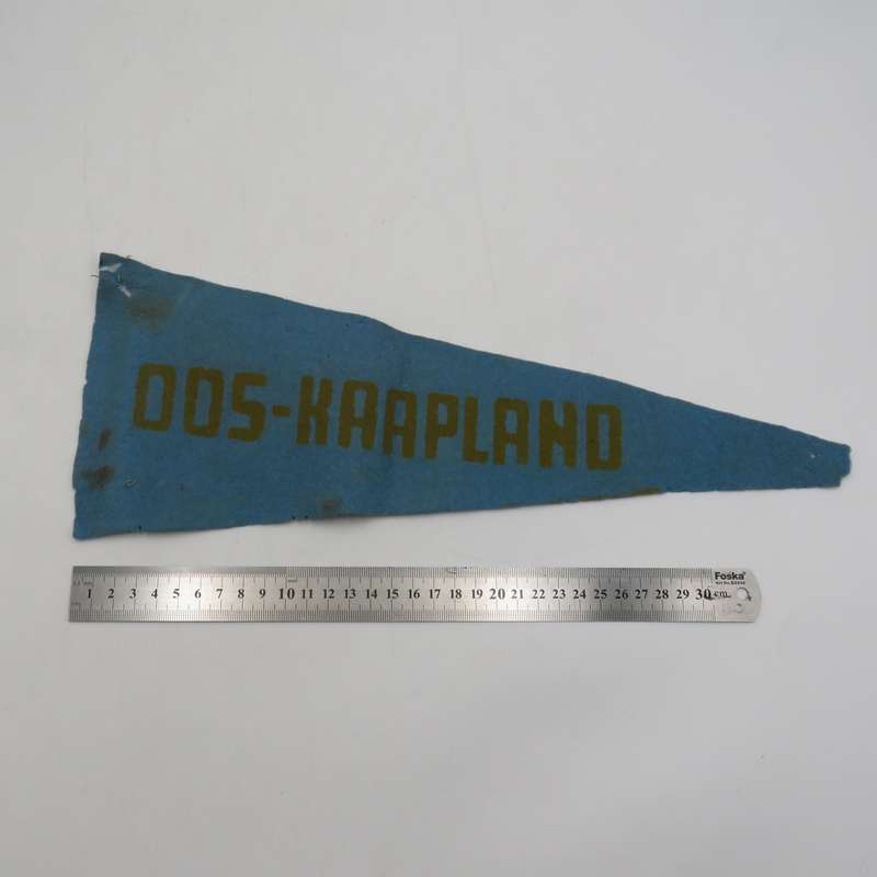Vintage Oos-Kaapland flag used by Fort-Beaufort group on visit to Voortrekker monument inauguration