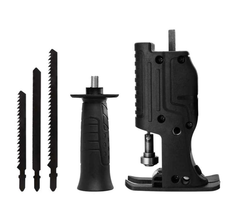 Drill into saw converter tool + blades