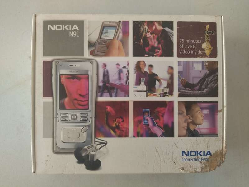 Nokia N91 Cellphone (Needs Battery + Charger)