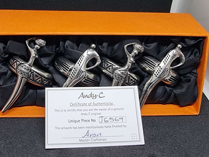 Andy C Certified Tribal Range Serviette Rings