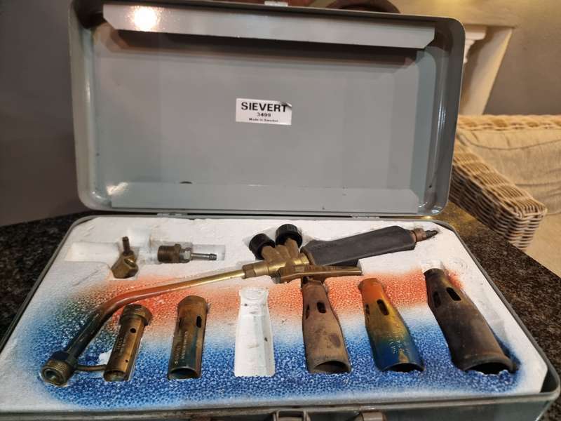 Sievert 3499 gas torch set