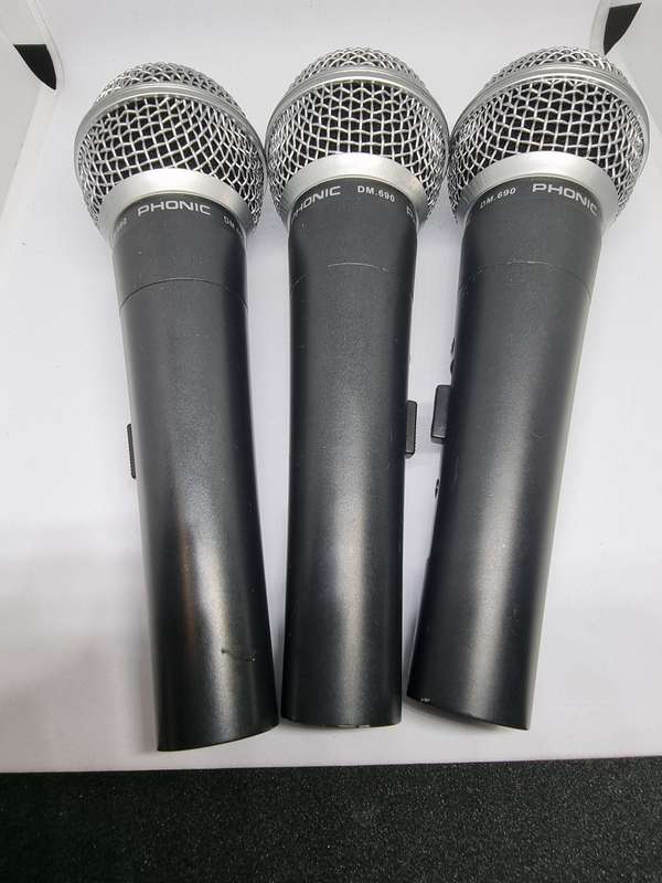 Phonic DM 690 Microphone Set in Aluminium Case