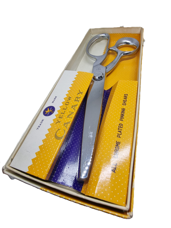 Yellow Canary Pinking Shears
