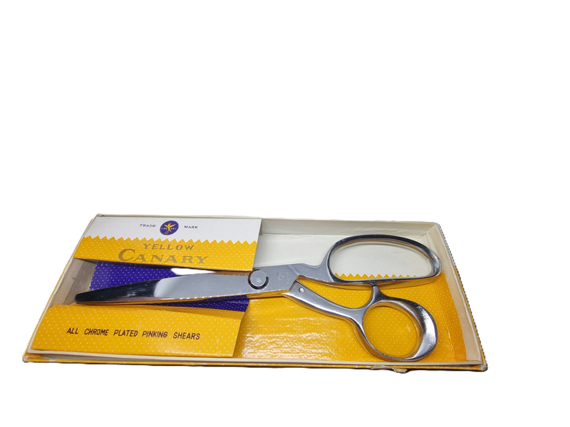 Yellow Canary Pinking Shears