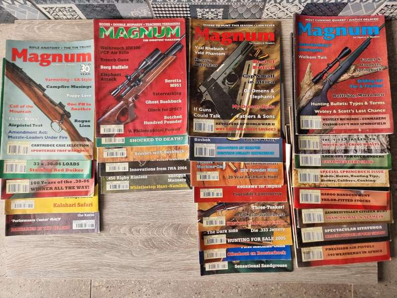 26 Magnum Magazines Ranging from 2002 to 2009