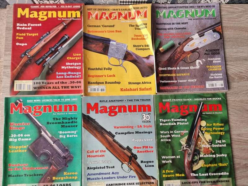 26 Magnum Magazines Ranging from 2002 to 2009