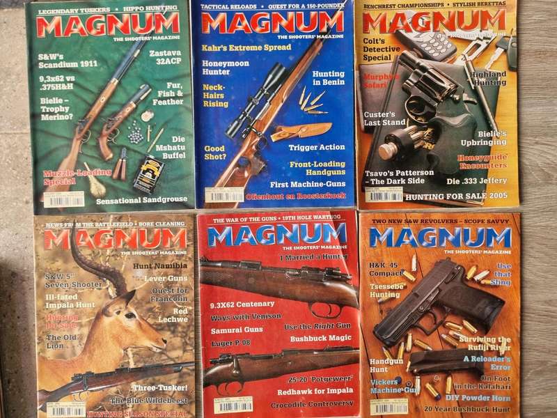 26 Magnum Magazines Ranging from 2002 to 2009