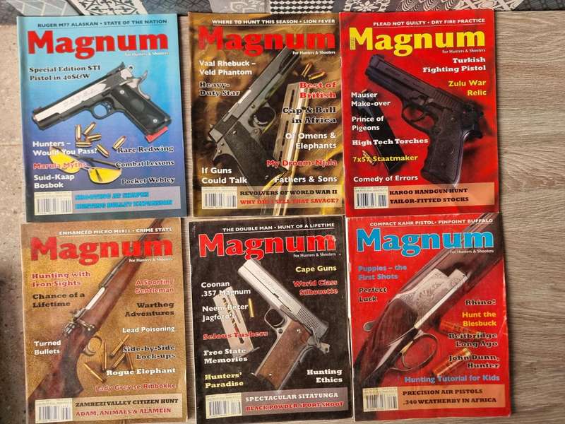 26 Magnum Magazines Ranging from 2002 to 2009