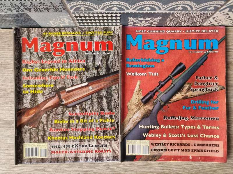 26 Magnum Magazines Ranging from 2002 to 2009