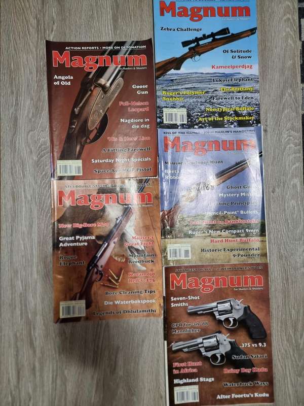 17 Magnum Magazines Ranging from 2010 and 2011