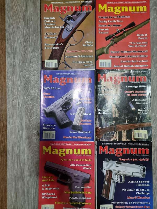 17 Magnum Magazines Ranging from 2010 and 2011