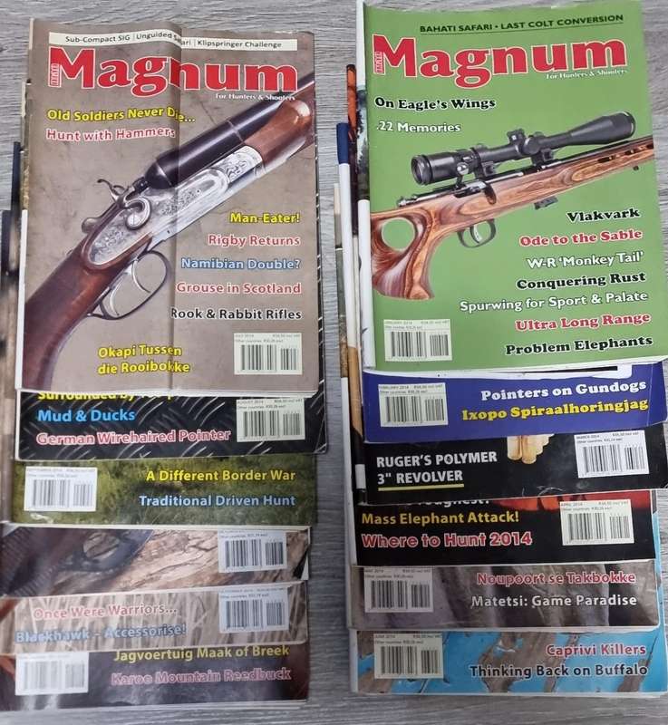 12 Magnum Magazines Jan to Dec 2014