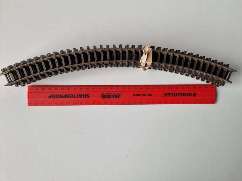 Vintage Tri-Ang HO Scale Train Tracks - 24pcs
