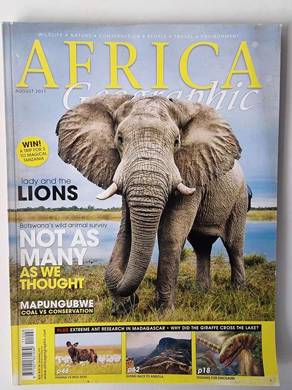 Africa Geographic Magazines 2011