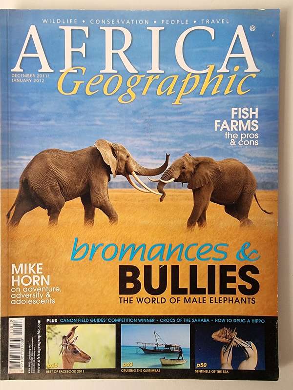 Africa Geographic Magazines 2011