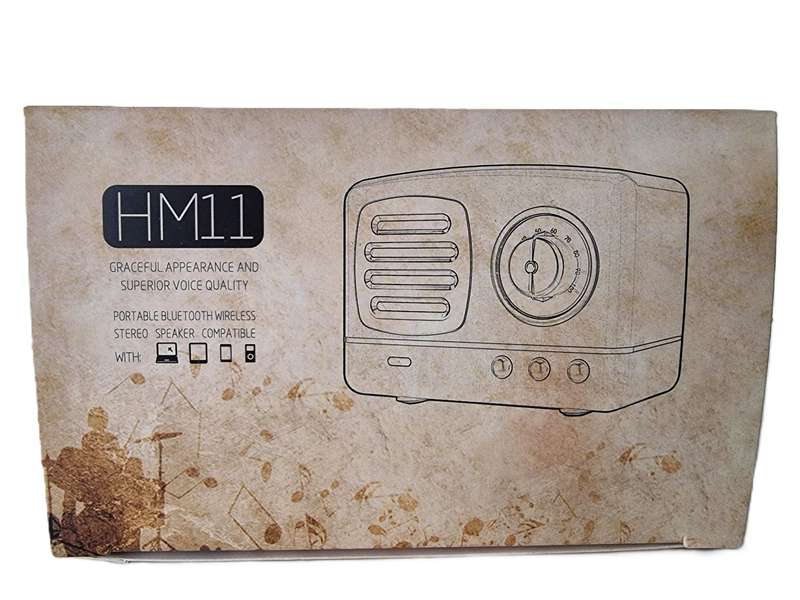Powerful Little Vintage Looking Microwave Bluetooth Speaker