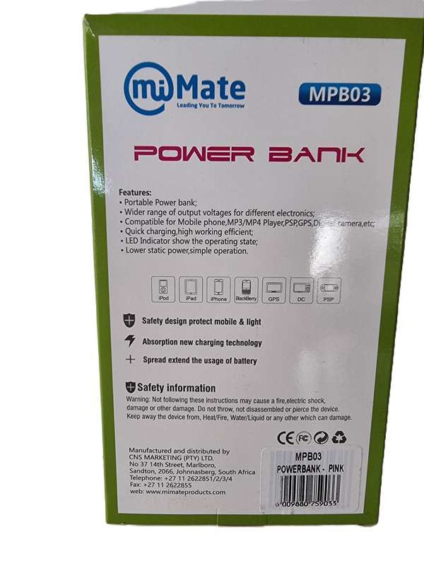 9600 mAH Power Bank