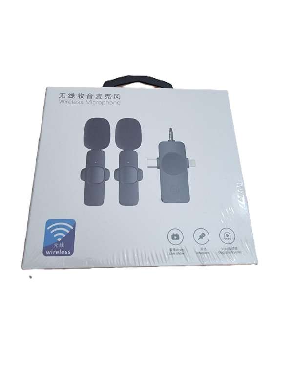 3 in 1 Wireless Lavalier Microphone