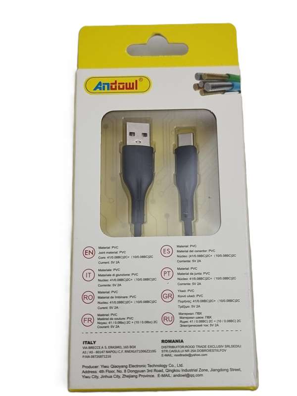 1m Charging And Data Cable