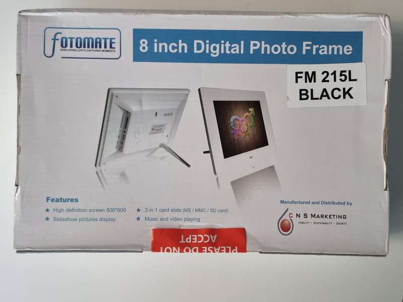 8" Digital Photo Frame