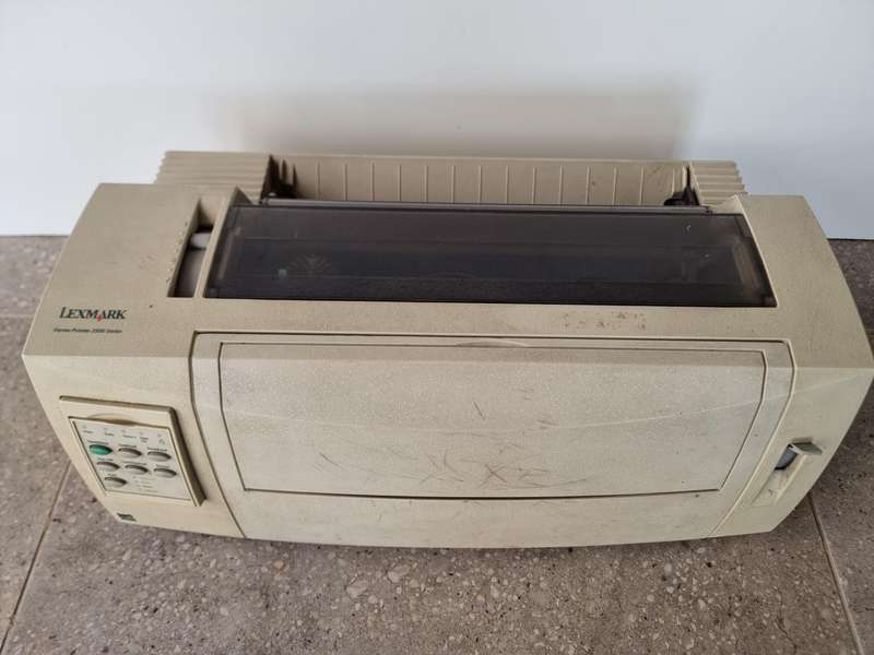 Lexmark 2580 forms printer