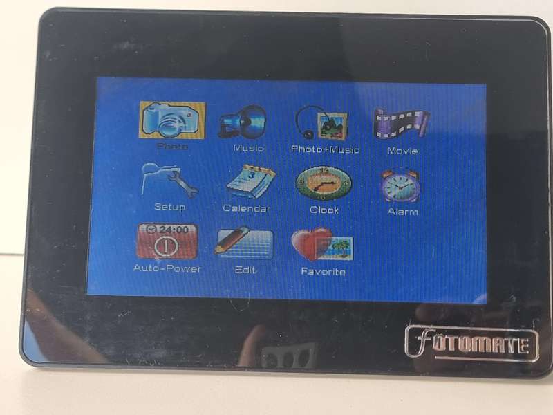 7" Digital Photo Frame - Black