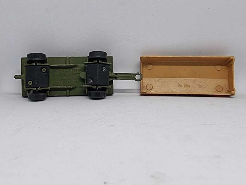 VINTAGE MATCHBOX TP 15  MILITARY MERCEDES TRUCK & TRAILER
