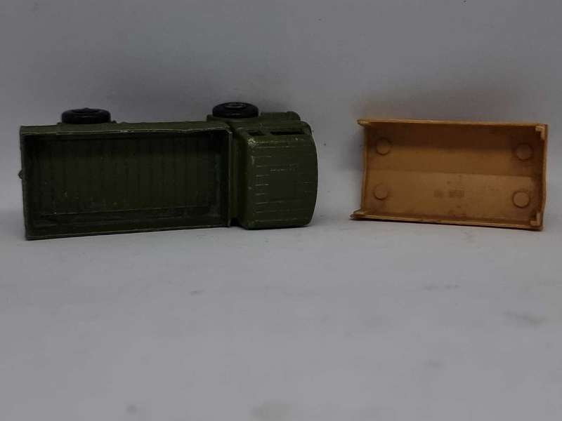VINTAGE MATCHBOX TP 15  MILITARY MERCEDES TRUCK & TRAILER