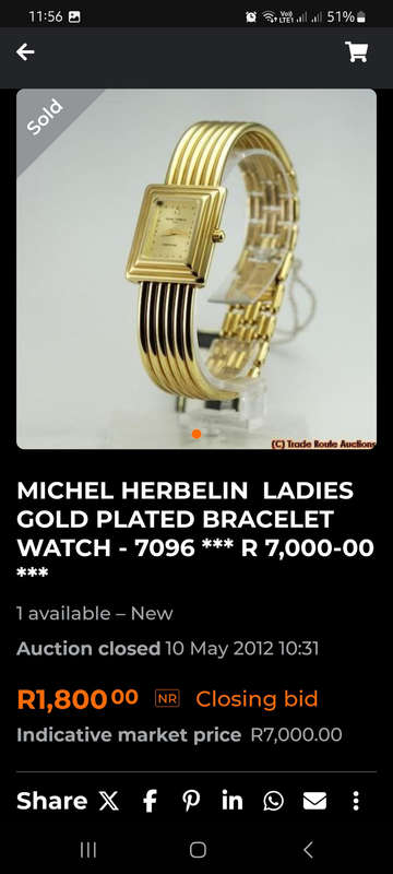 Michel Herbelin Ladies Watch